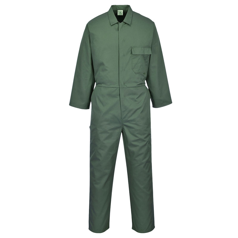 Standard Coverall - Bottle Green - L R