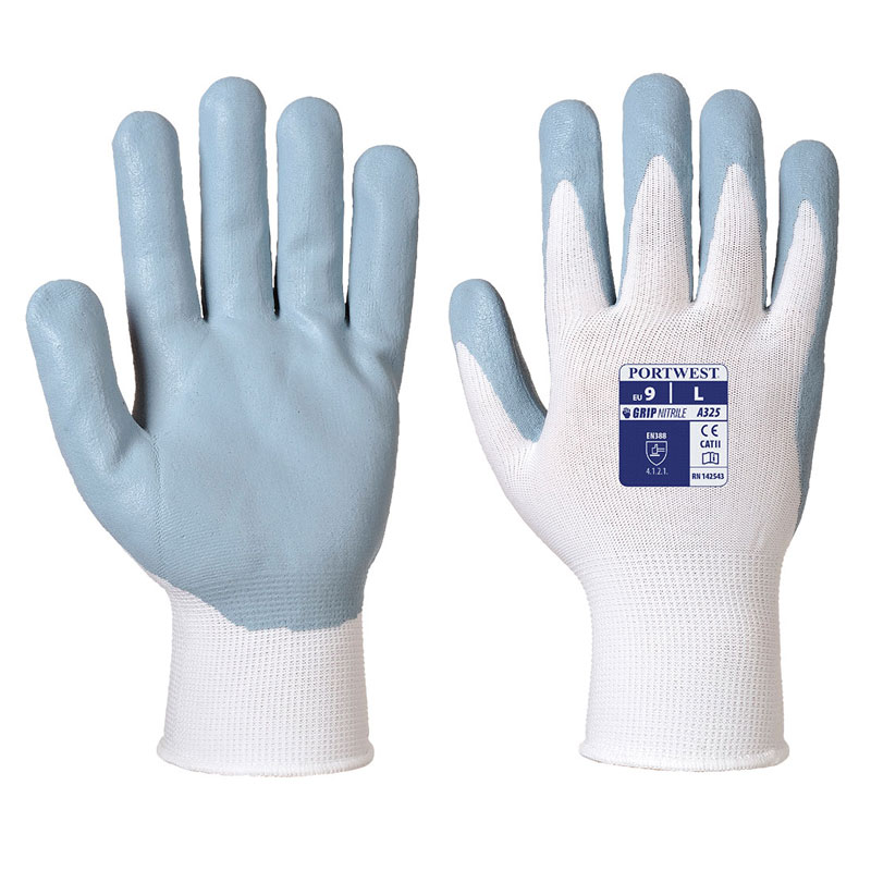 Dexti-Grip Pro Glove - White/Grey - XXL R
