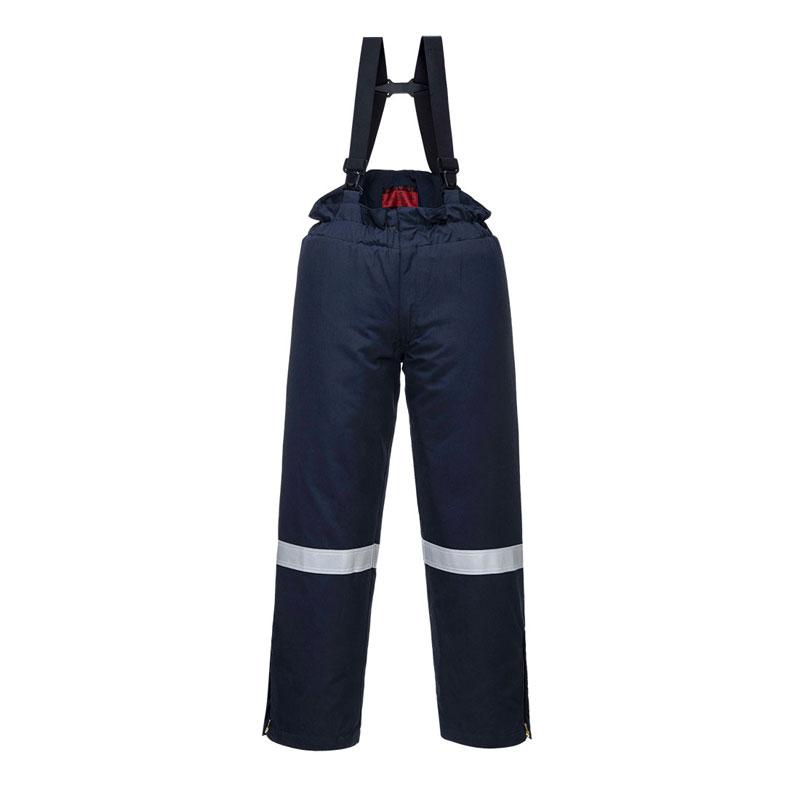 Araflame Insulated Winter Salopettes  - Navy - L R