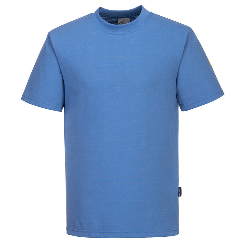 Anti-Static ESD T-Shirt - Hamilton Blue - L R