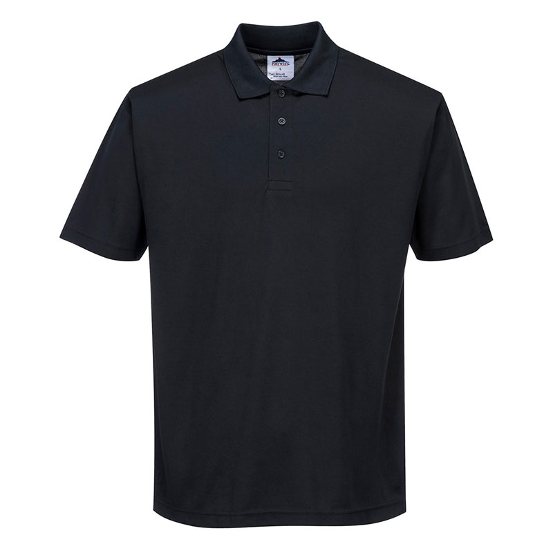 Terni Polo Shirt - Black - L R