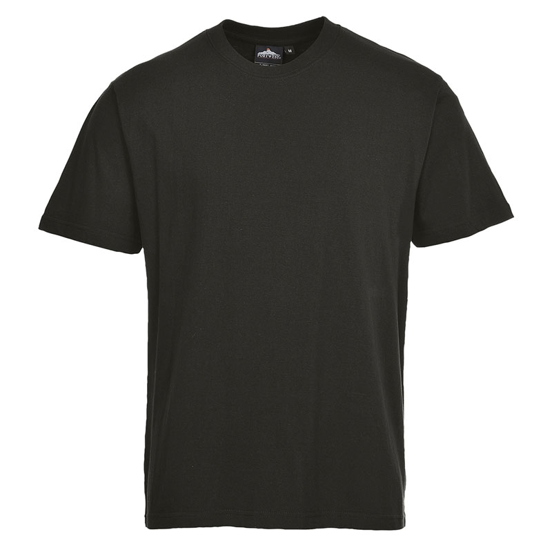 Turin Premium T-Shirt - Black - L R