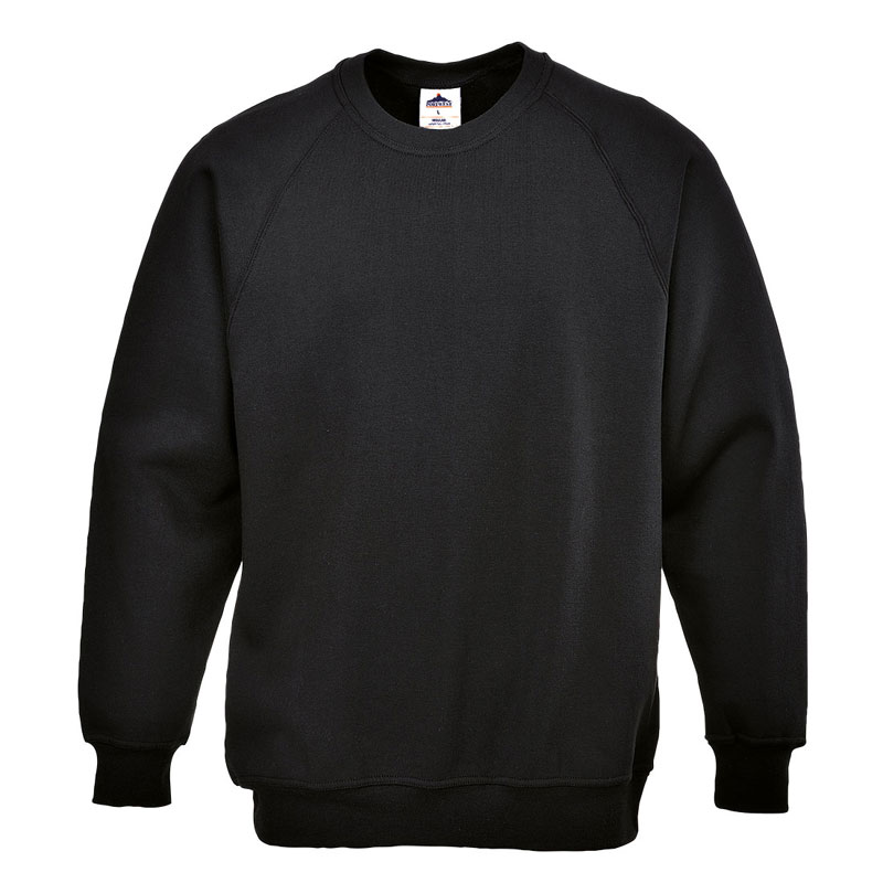 Roma Sweatshirt - Black - 4XL R