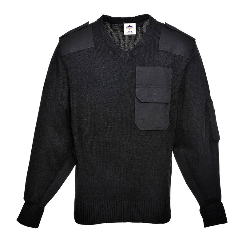Nato Sweater - Black - L R
