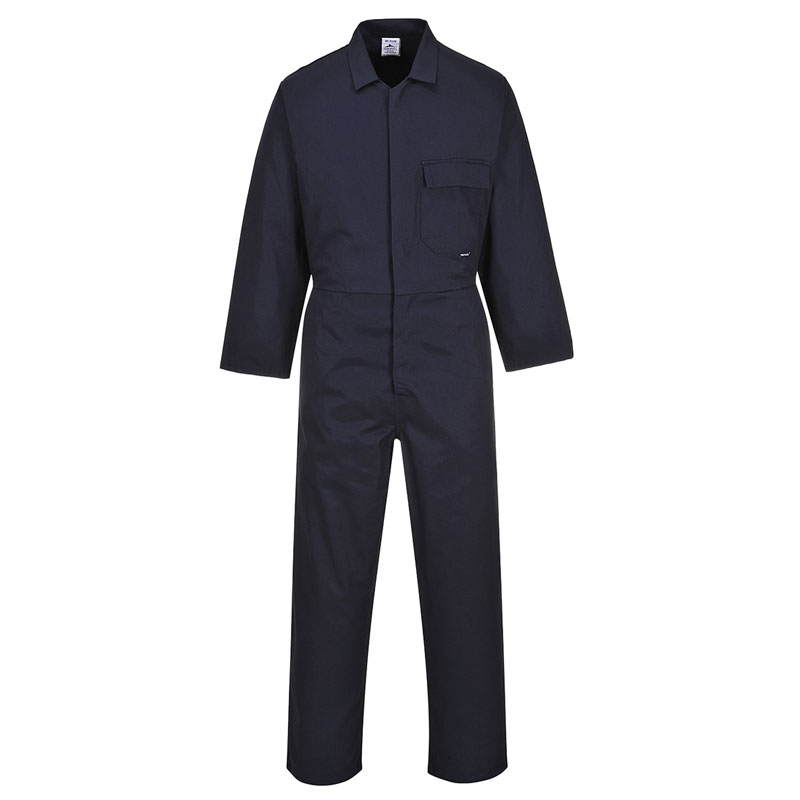 Cotton Coverall - Navy - L R