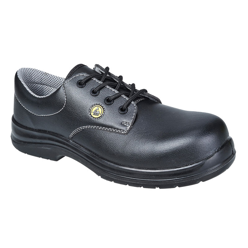 Portwest Compositelite ESD Laced Safety Shoe S2 - Black - 36 R