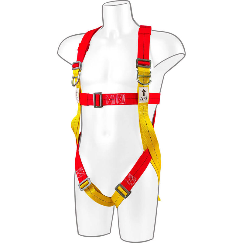 Portwest 2 Point Plus Harness - Red -  R