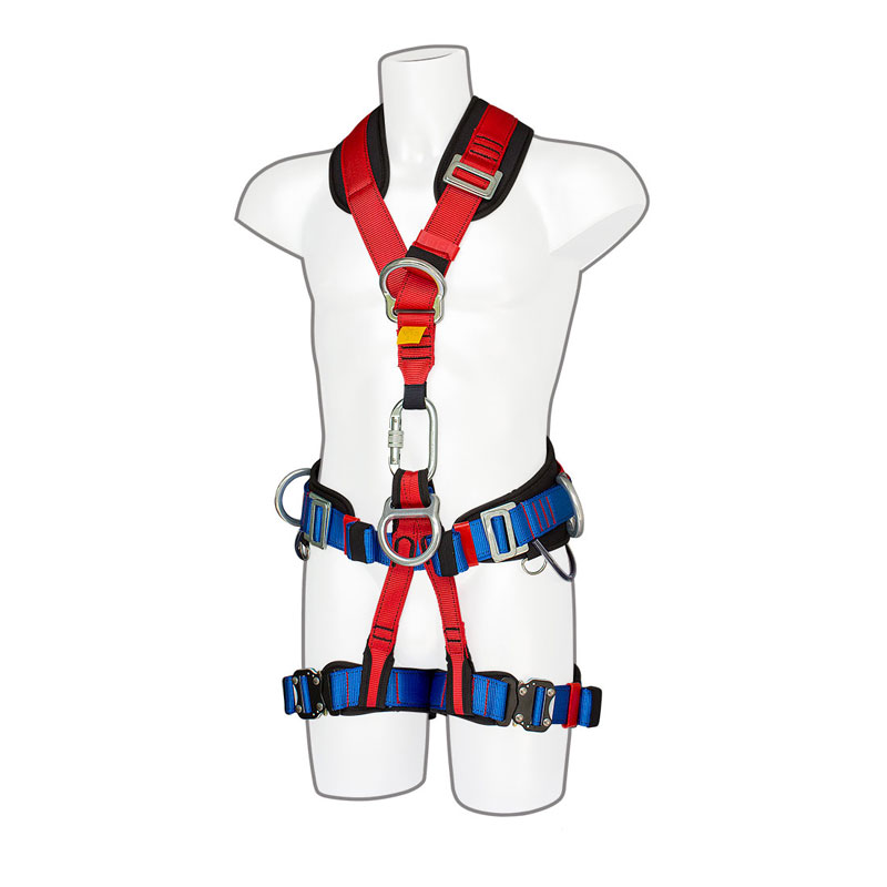 Portwest 4 Point Comfort Plus Harness - Red -  R