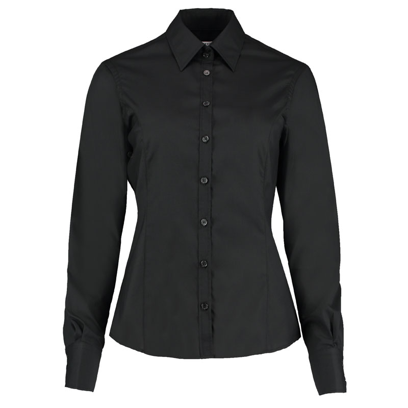 Business blouse long-sleeved (tailored fit)