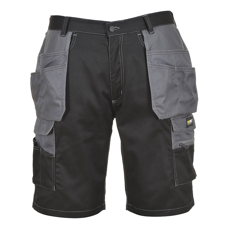Granite Holster Shorts - Black/Zoom Grey - L R