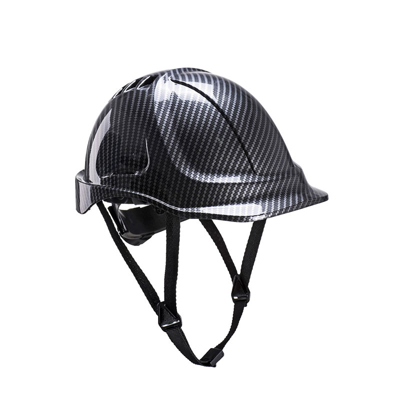 Endurance Carbon Look Helmet - Grey -  R