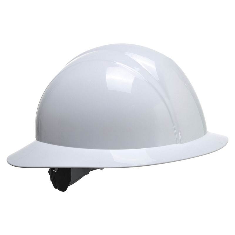 Full Brim Future Helmet- White -  R