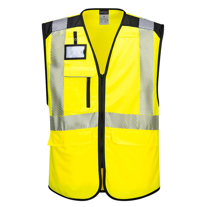 PW3 Hi-Vis Executive Vest - Yellow/Black - 4XL R