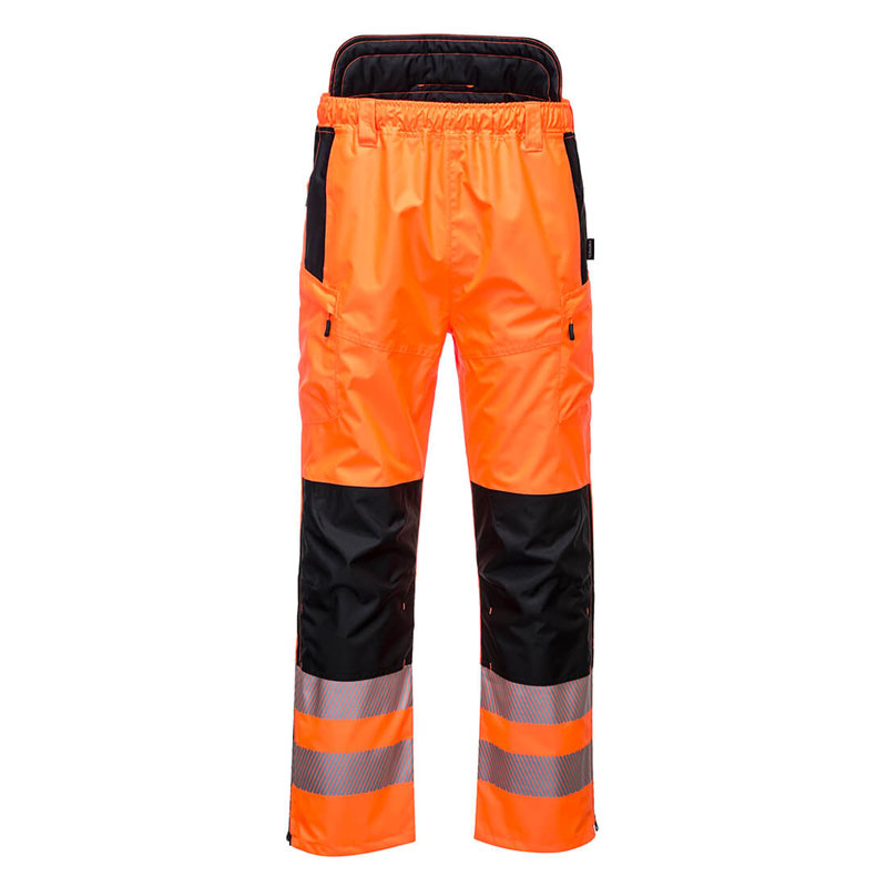 PW3 Hi-Vis Extreme Trouser - Orange/Black - L R