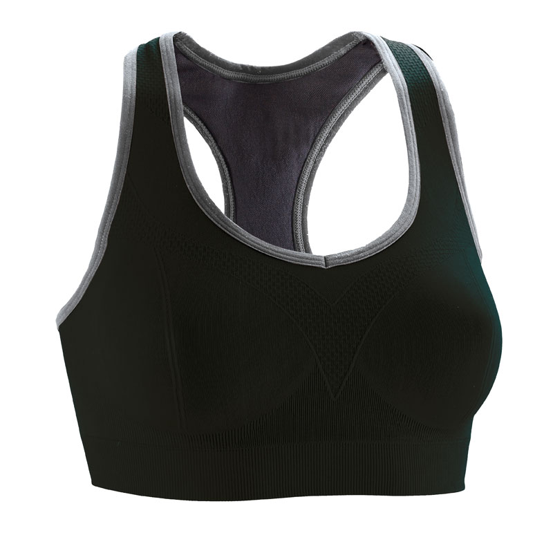 Women's fitness compression sports bra top
