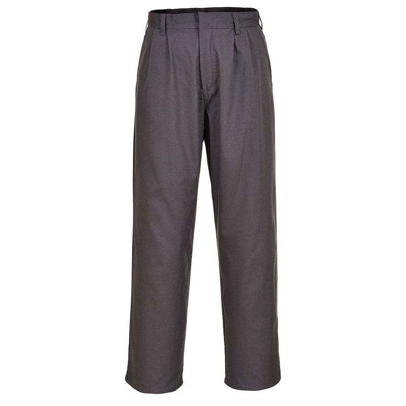 Pleated Trouser - Graphite Grey - 100 R