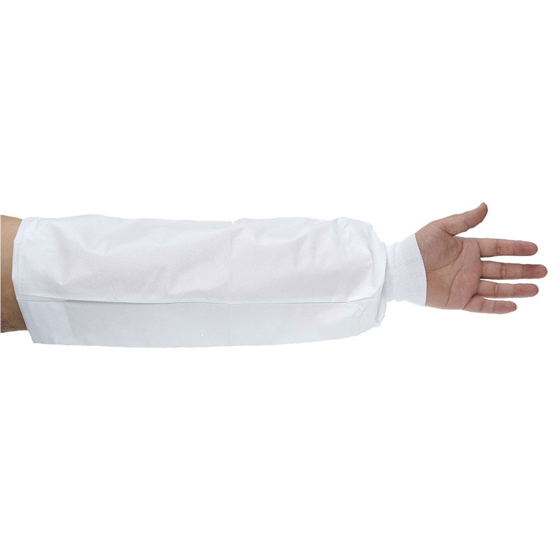 BizTex Microporous Sleeve with Knitted Cuff Type PB[6] - White -  R