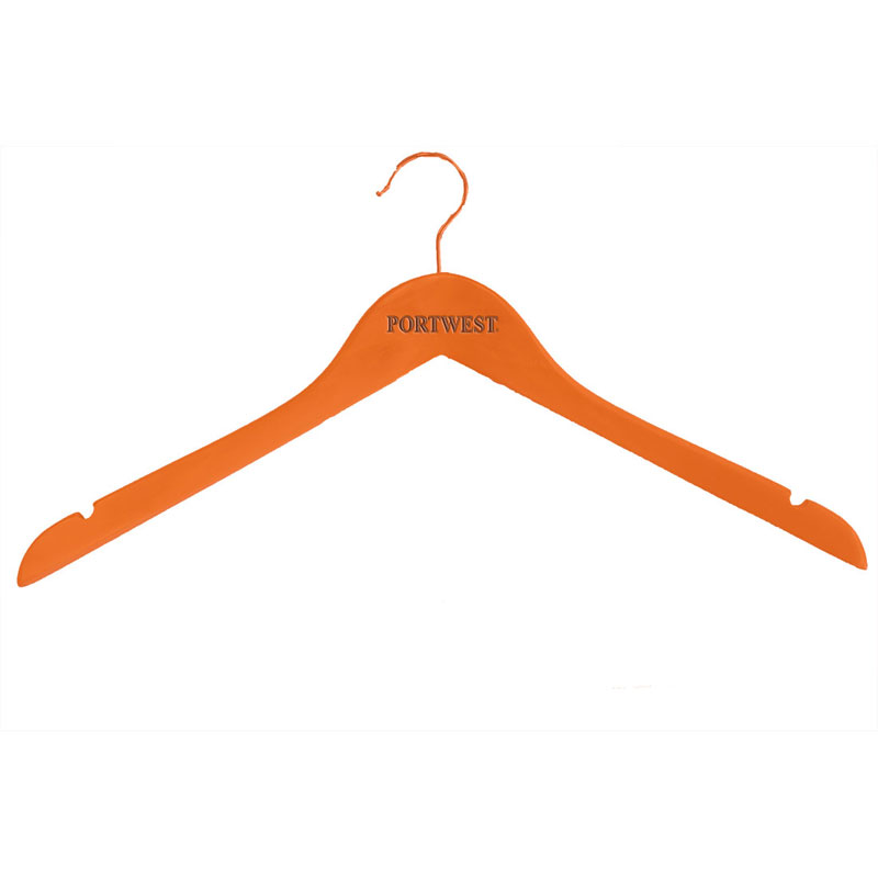 Portwest Wooden Jacket Hanger - Orange -  R