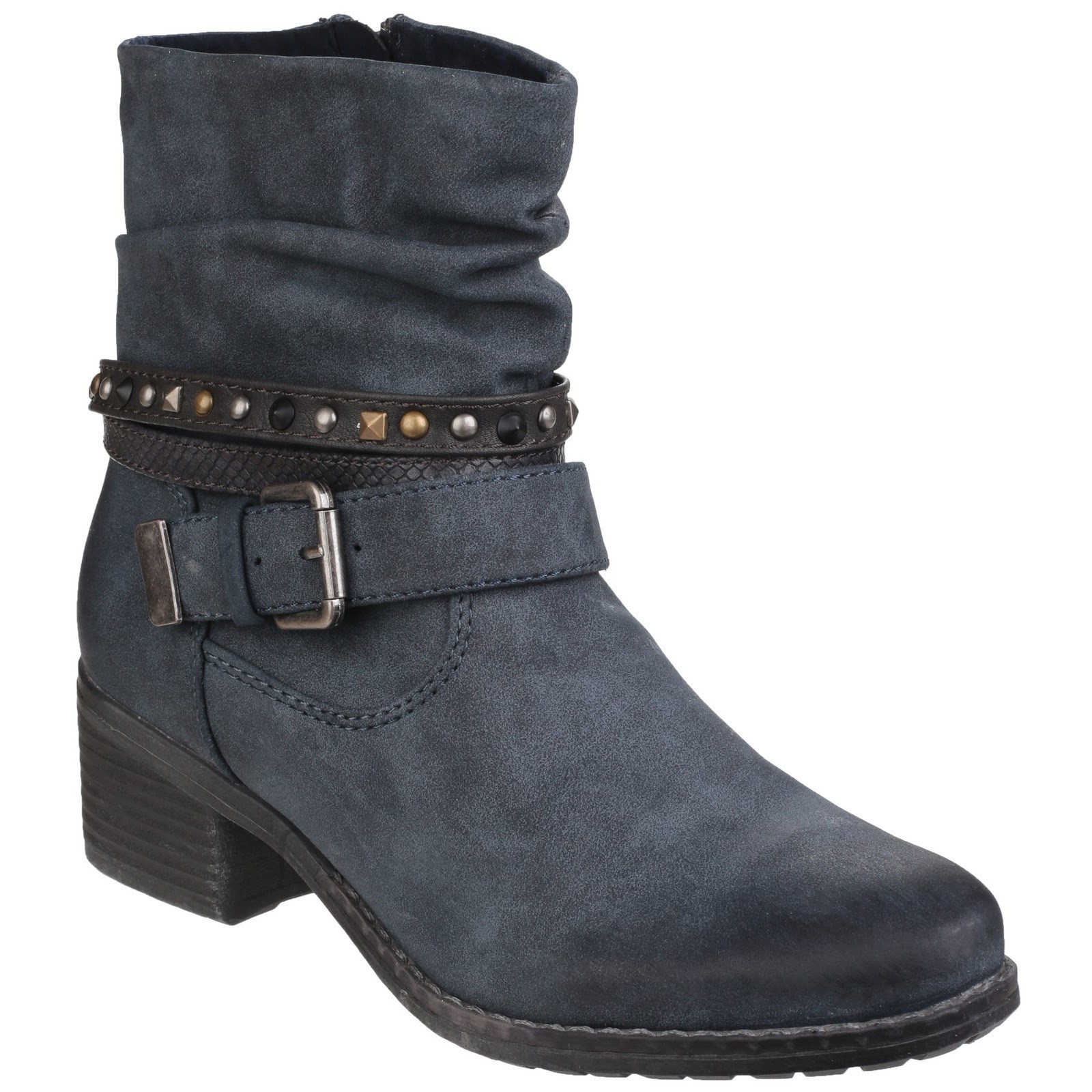 West Zip up Ankle Boot