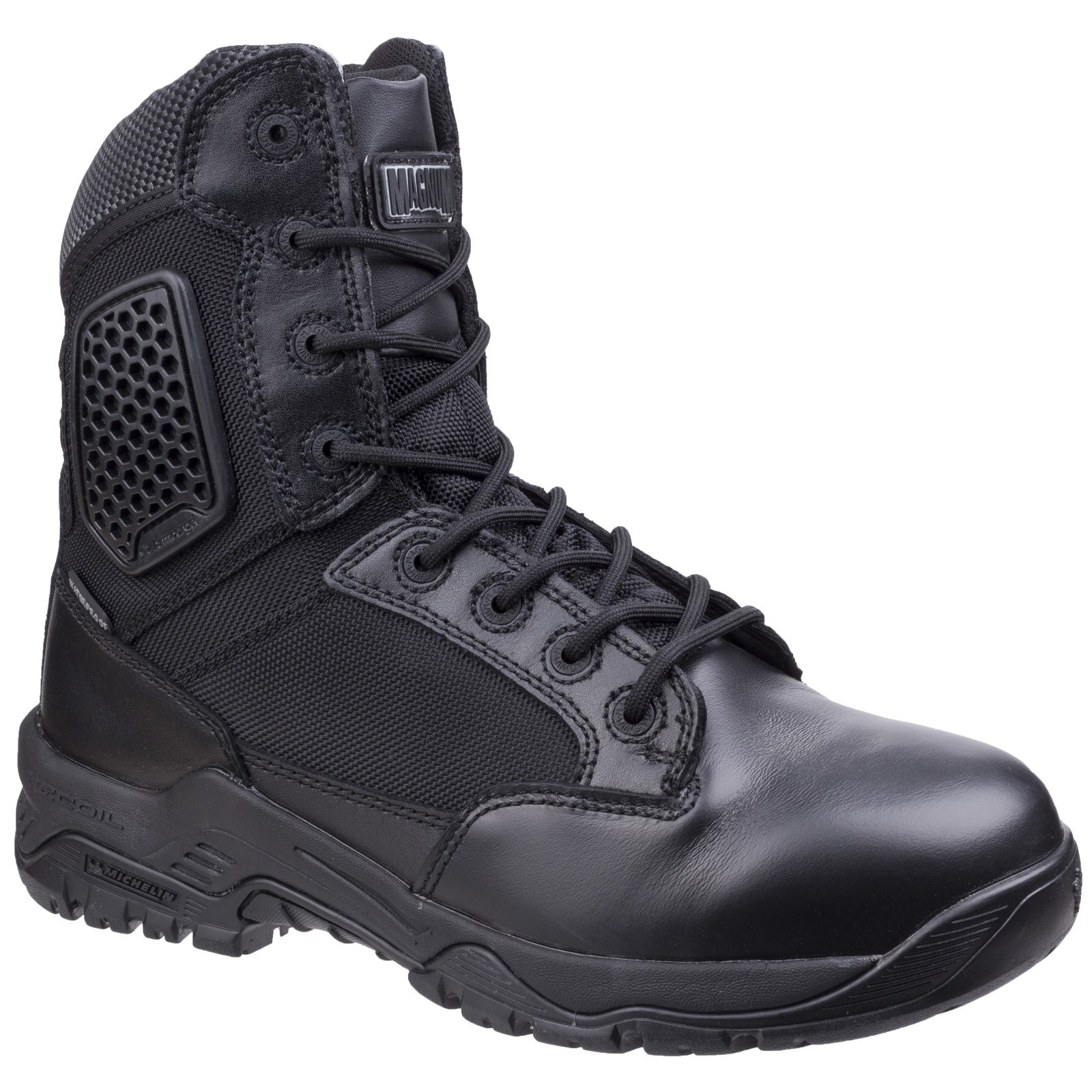 Strike Force 8.0 Waterproof Side-Zip Uniform Boots