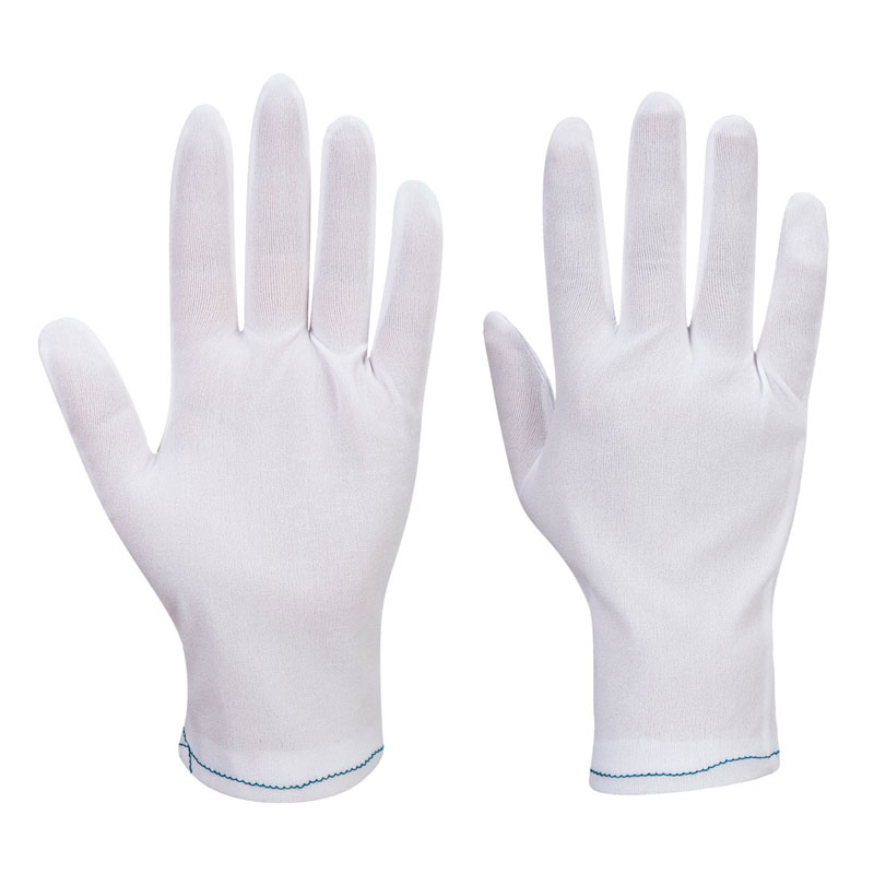 Nylon Inspection Gloves (600 Pairs) - White - L R