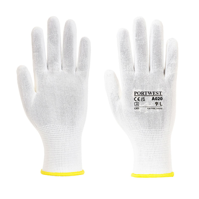Assembly Glove (960 Pairs) - White - L R