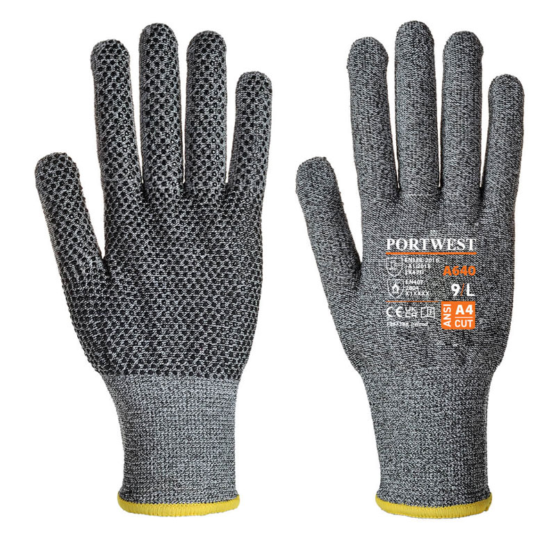 Sabre-Dot Glove - Grey - L R