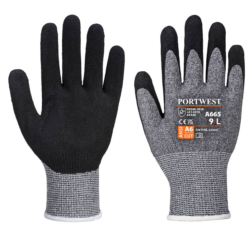 VHR Advanced Cut Glove - Grey - L R