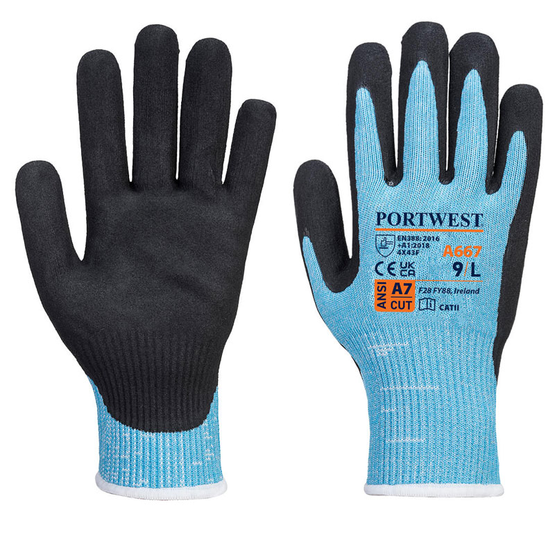Claymore AHR Cut Glove - Blue/Black - L R