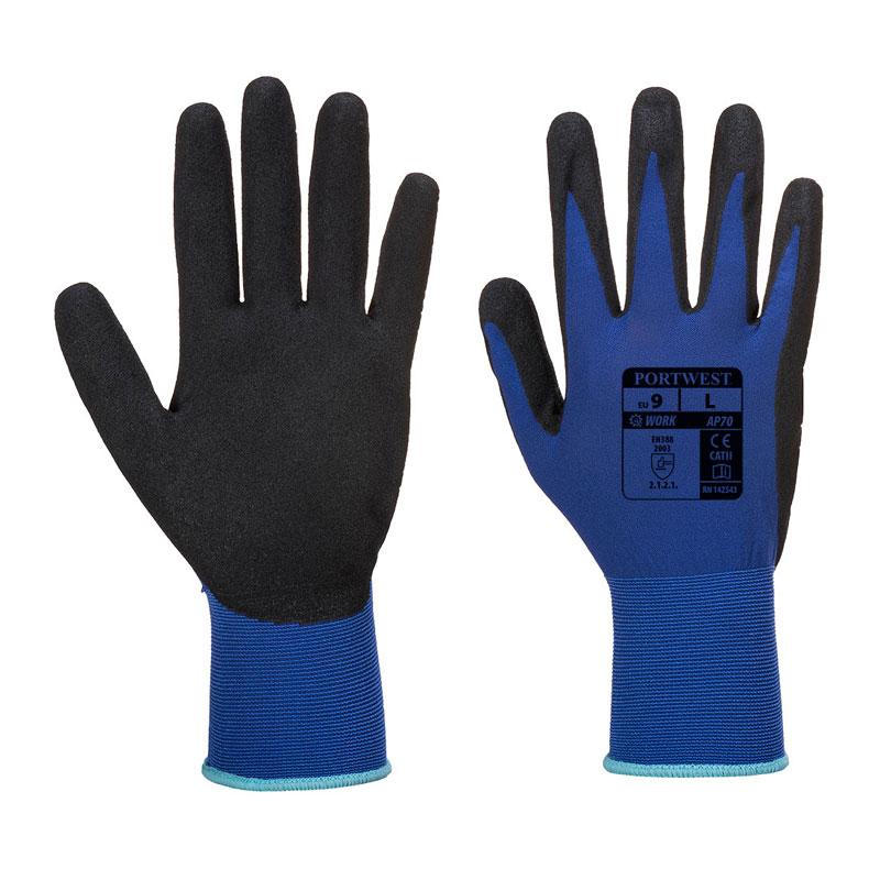 Nero Lite Foam Glove - Blue/Black - L R