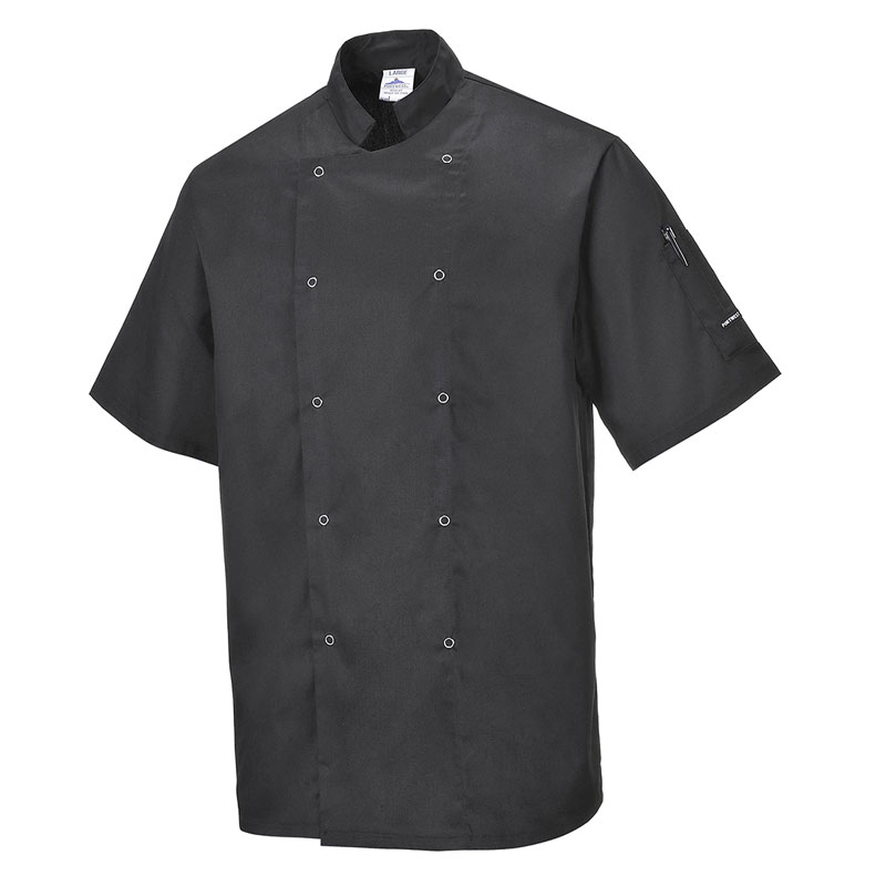 Cumbria Chefs Jacket - Black - 4XL R