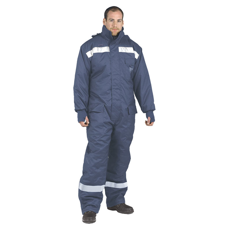 ColdStore Coverall - Navy - L R