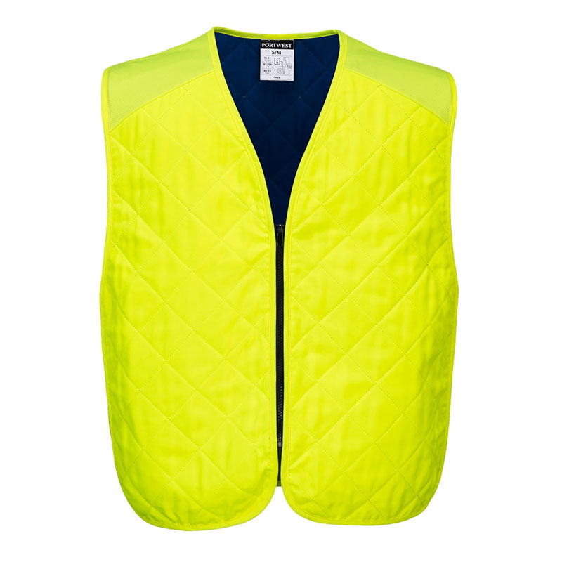 Cooling Evaporative Vest - Yellow - L/XL R