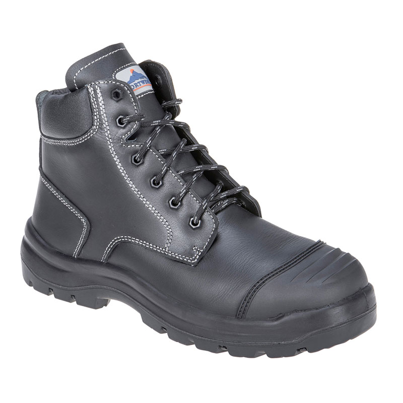 Clyde Safety Boot S3 HRO CI HI FO - Black - 38 R