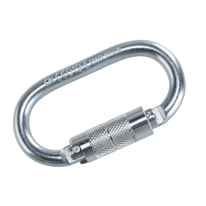 Twist Lock Carabiner - Silver -  R