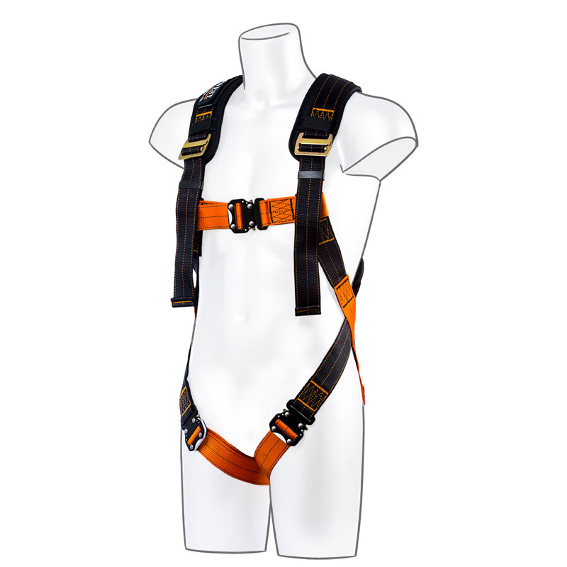 Portwest Ultra 1 Point Harness - Black/Orange - S/M/L R