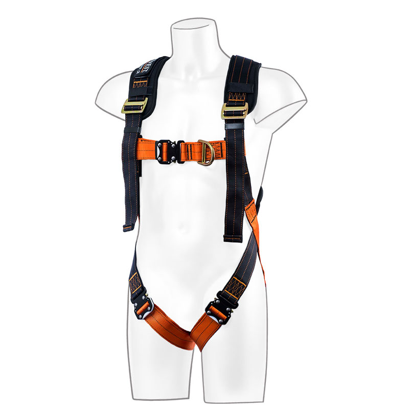 Portwest Ultra 2 Point Harness - Black/Orange - S/M/L R