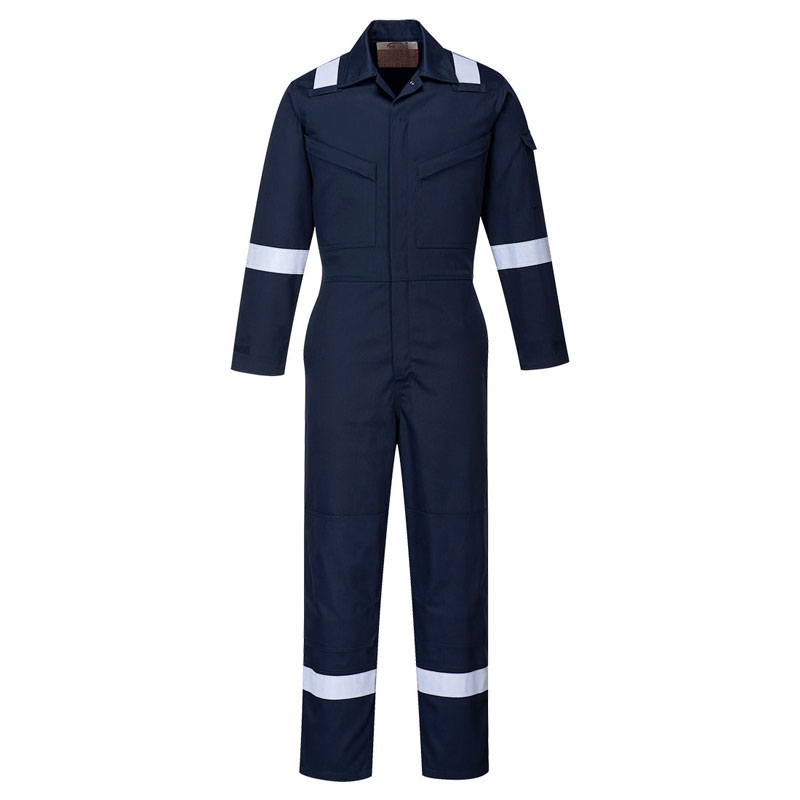 Bizflame Plus Ladies Coverall 350g - Navy - L R