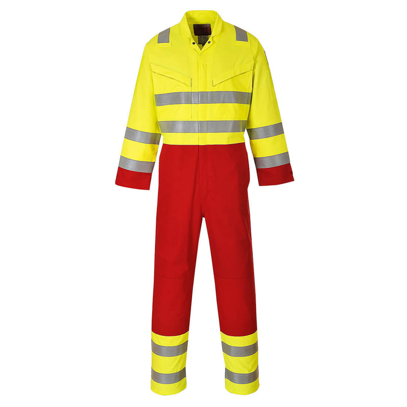 Bizflame Services Coverall - Yellow - L R