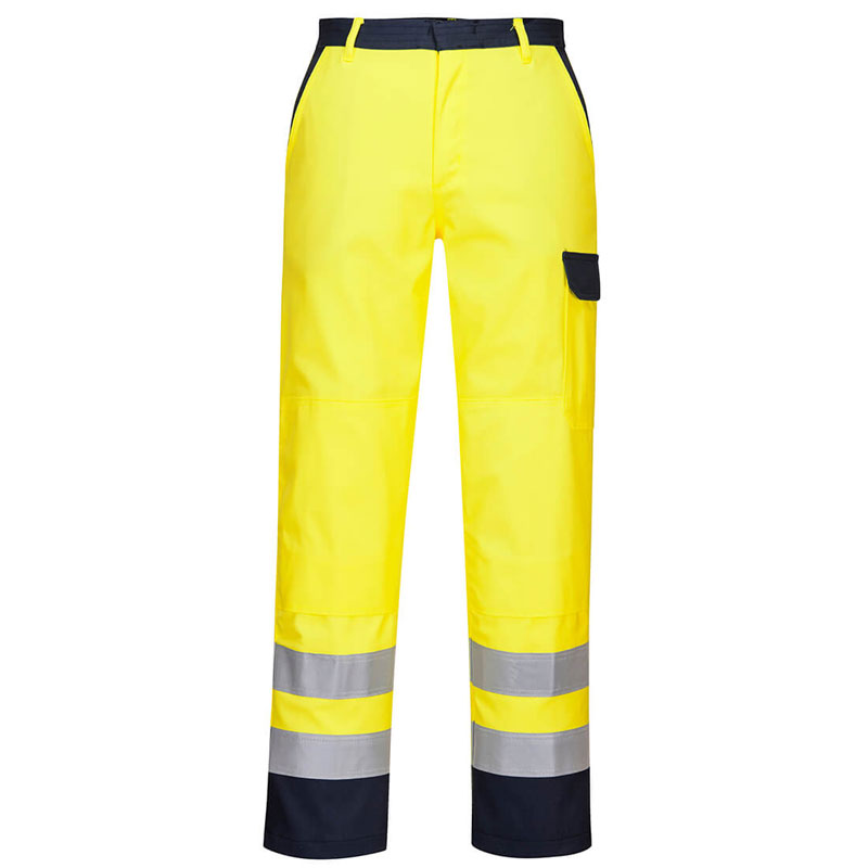 Hi-Vis Bizflame Pro Trousers - Yellow - L R