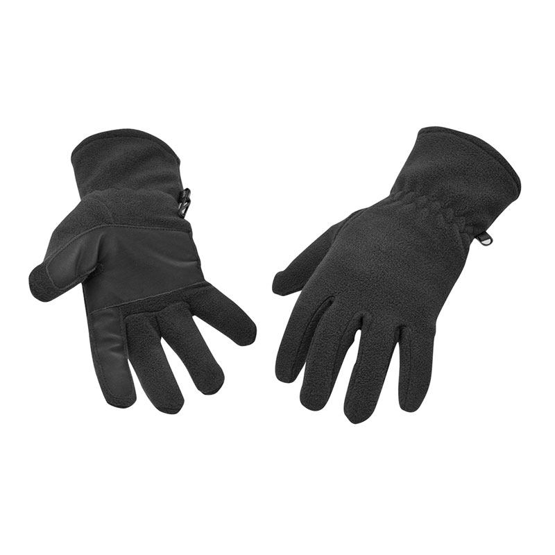 Fleece Glove - Black -  R