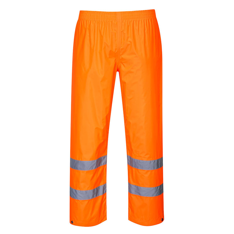 Hi-Vis Rain Trousers - Orange - 4XL R