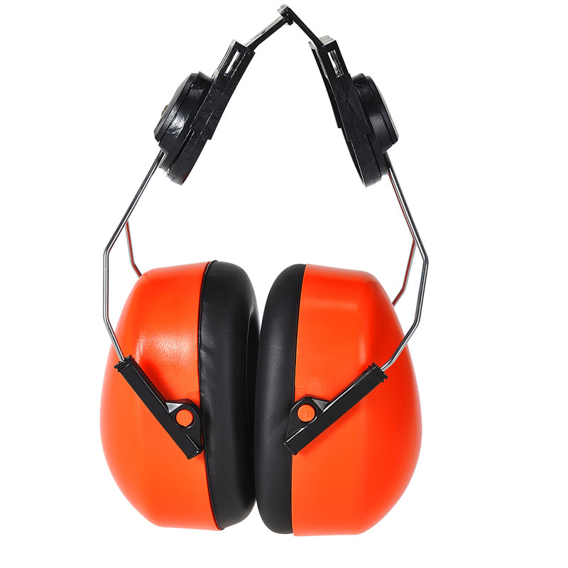 Endurance HV Clip-On Ear Protector - Orange -  R