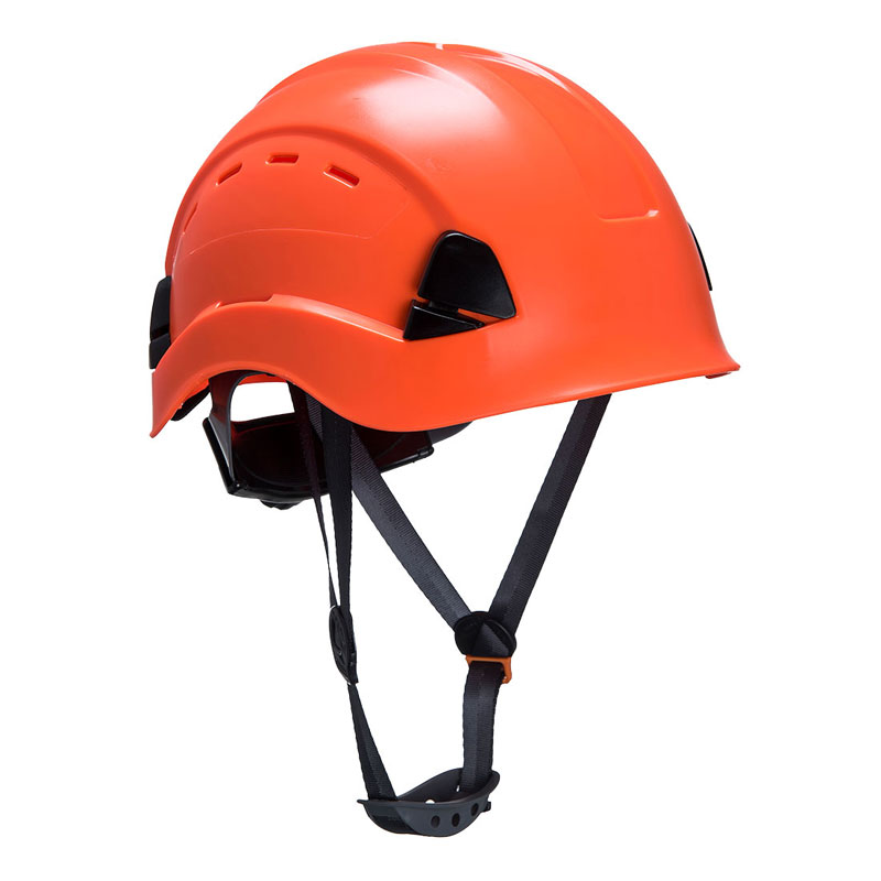 Height Endurance Vented Helmet - Orange -  R