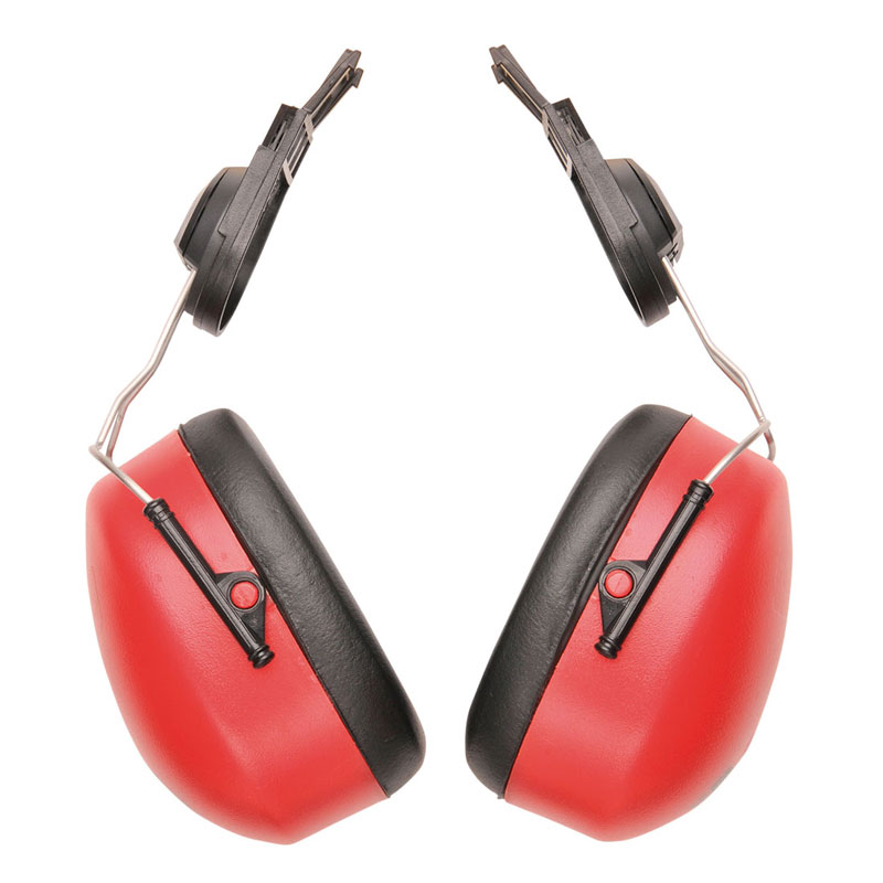 Endurance Clip-On Ear Protector - Red -  R