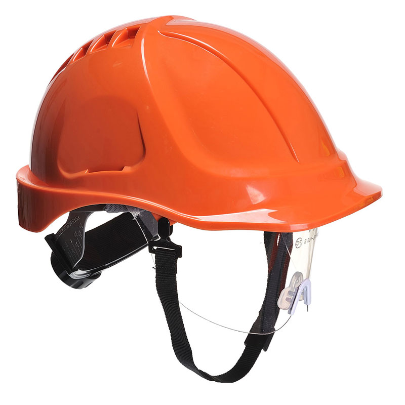 Endurance Plus Visor Helmet - Orange -  R