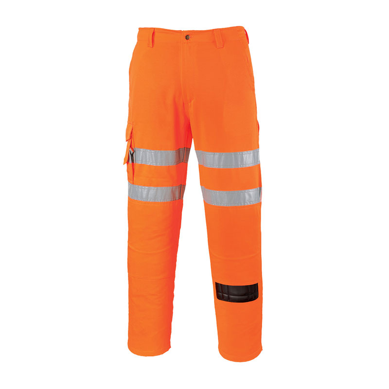 Rail Combat Trousers - Orange - 4XL R