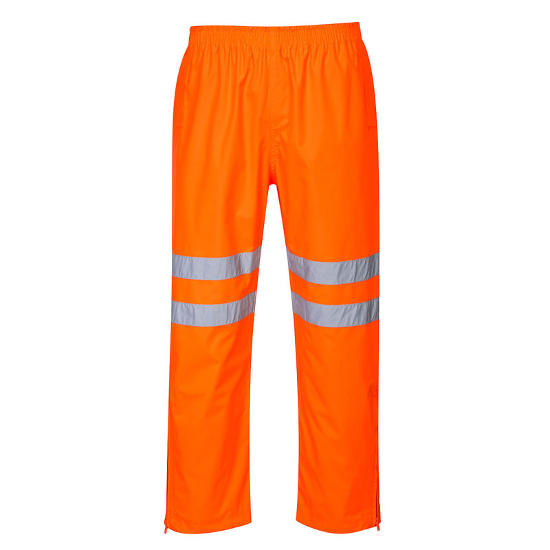 Hi-Vis Breathable Trousers - Orange - 4XL R