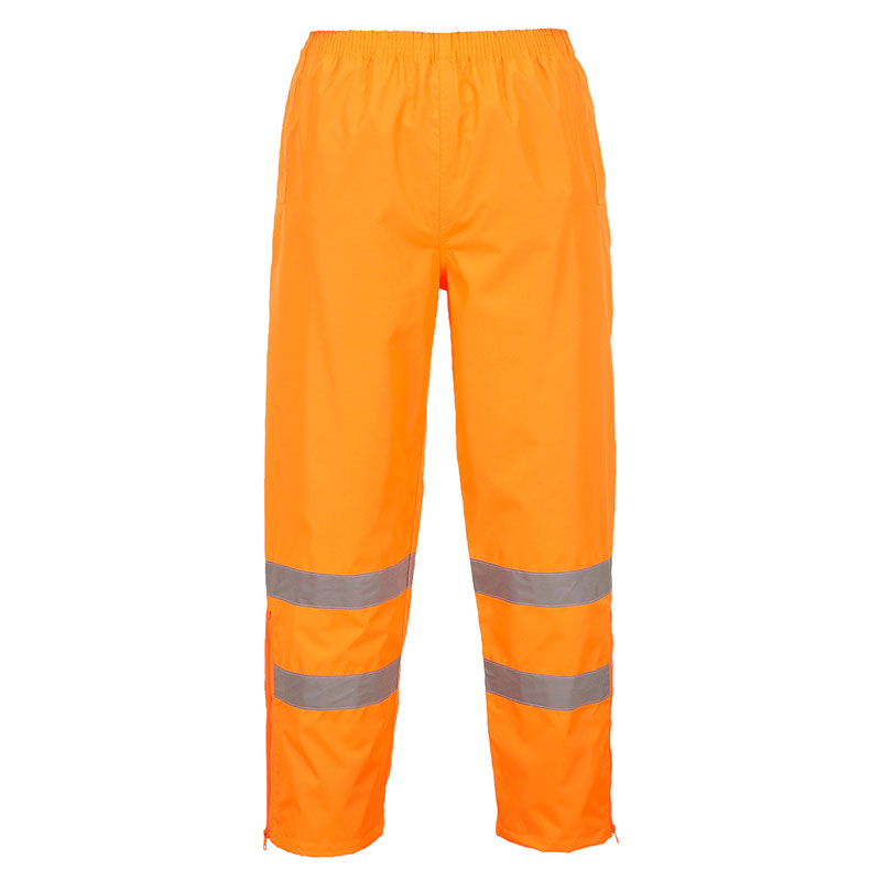 Hi-Vis Breathable Trousers - Orange - L R