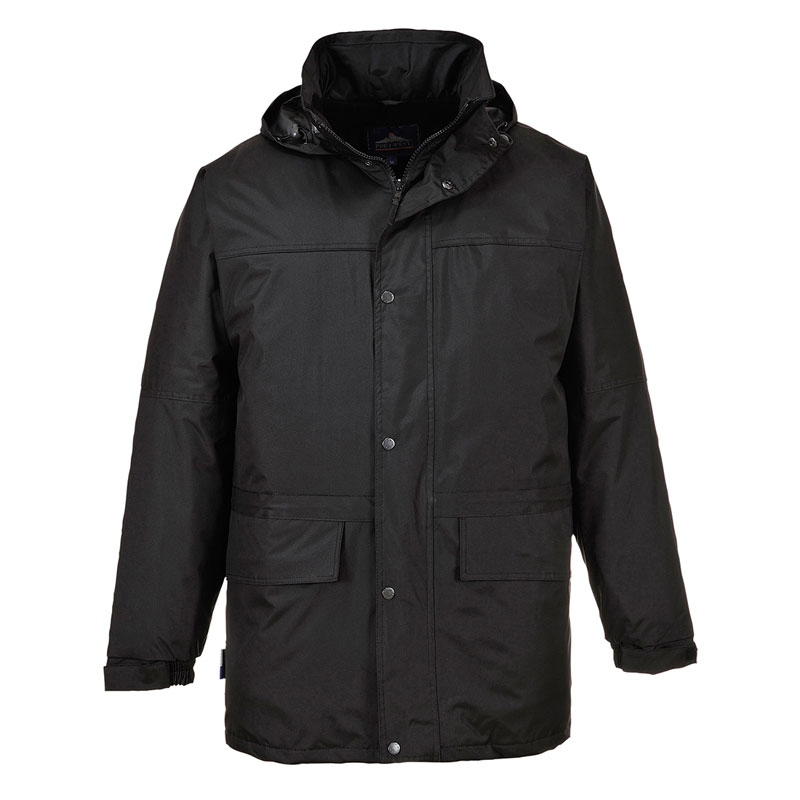 Oban Fleece Lined Jacket - Black - L R